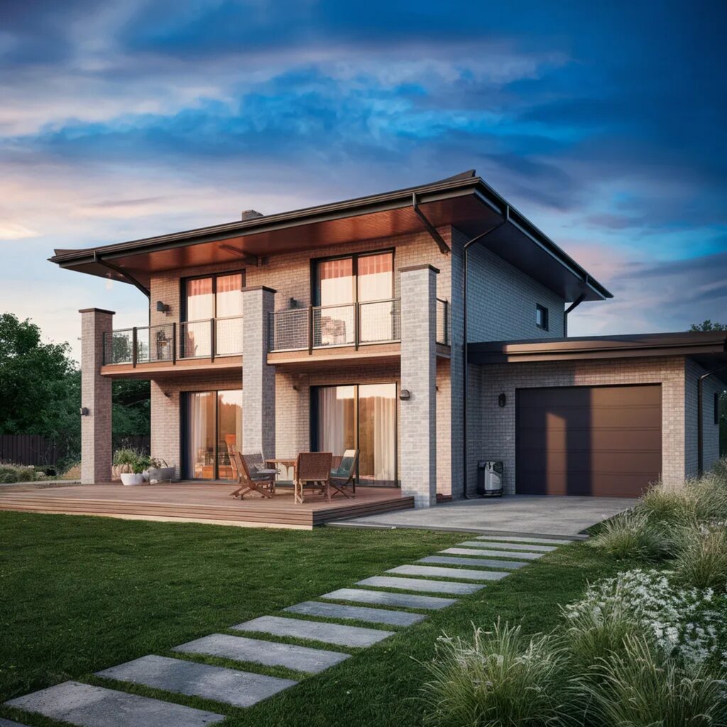 house-with-garage-door-that-has-large-front-door