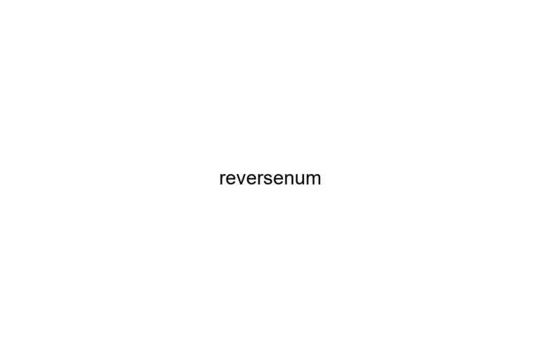 reversenum